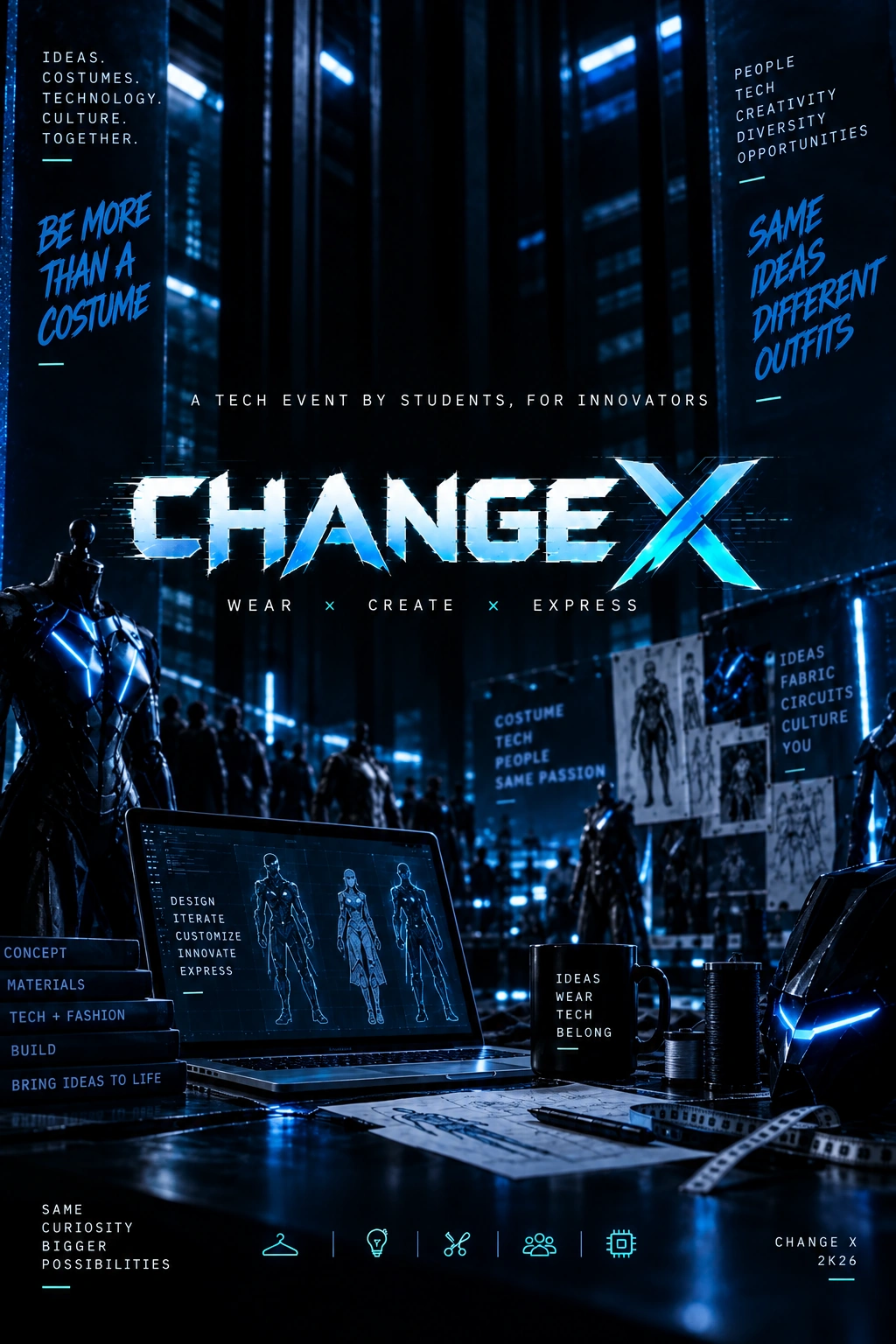 Change-X event visual