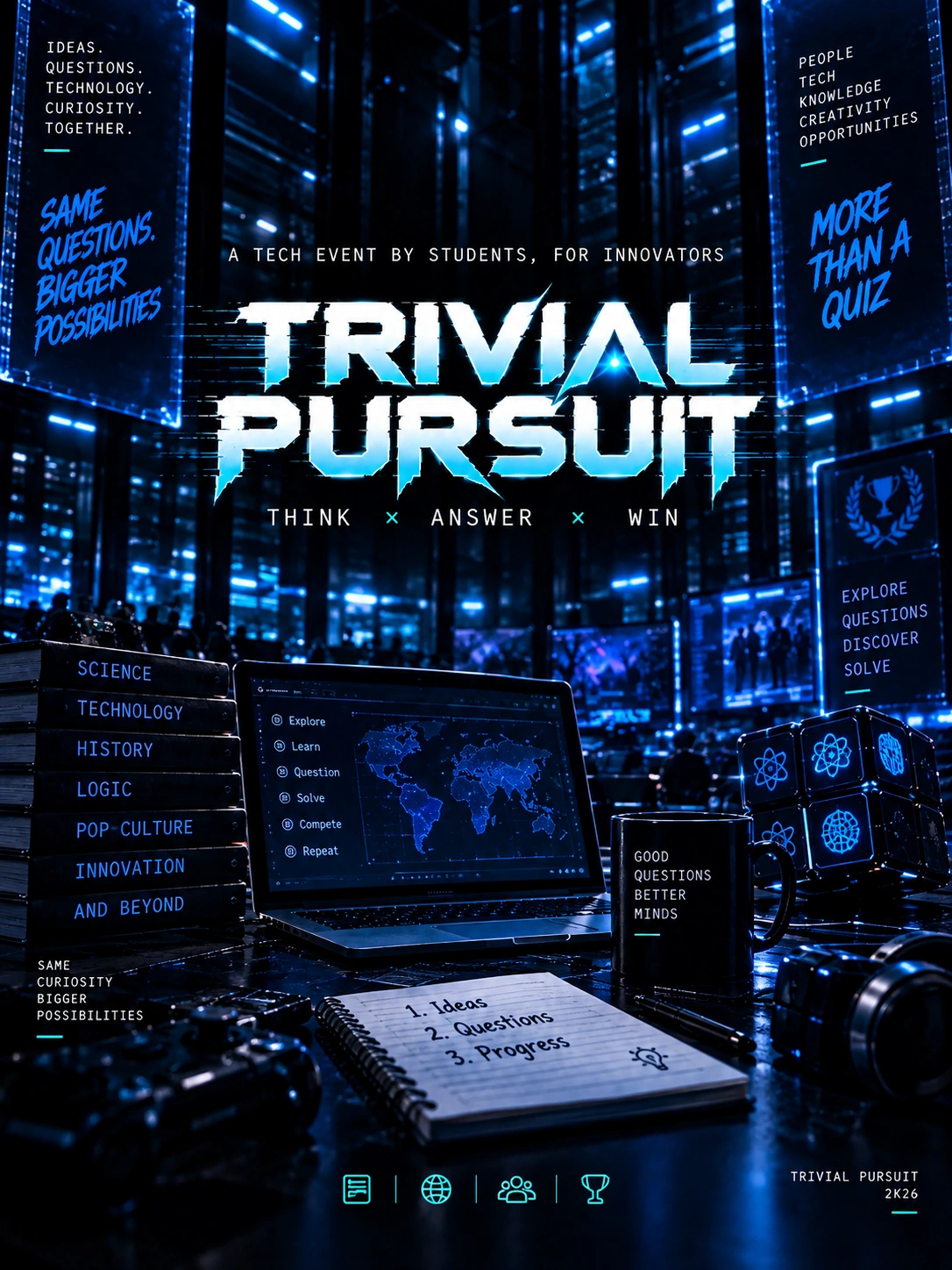 Trivial Pursuit - Force Fest 2K26 quiz event visual